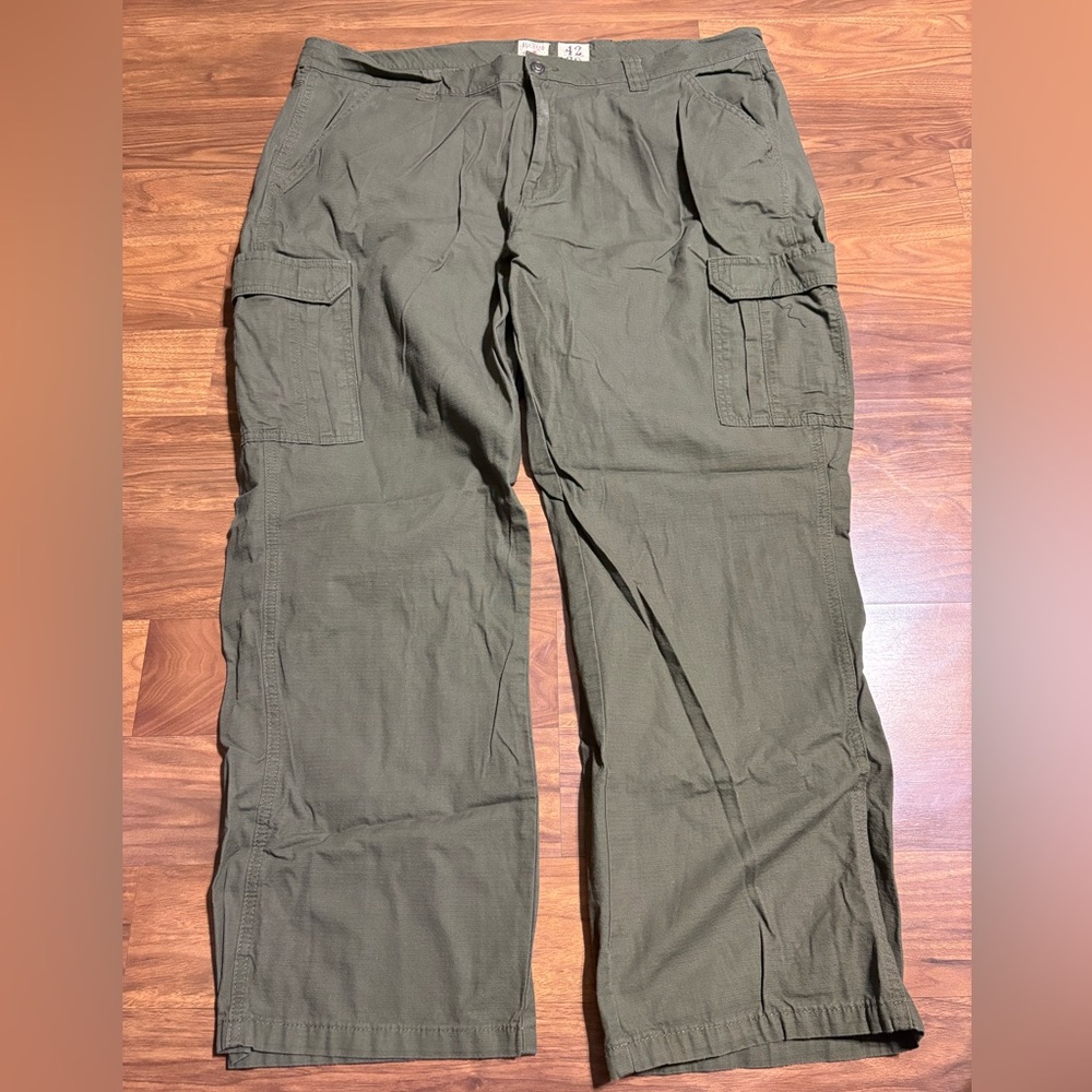 RedHead Men's Khaki olive green Cargo Pants size 42/30